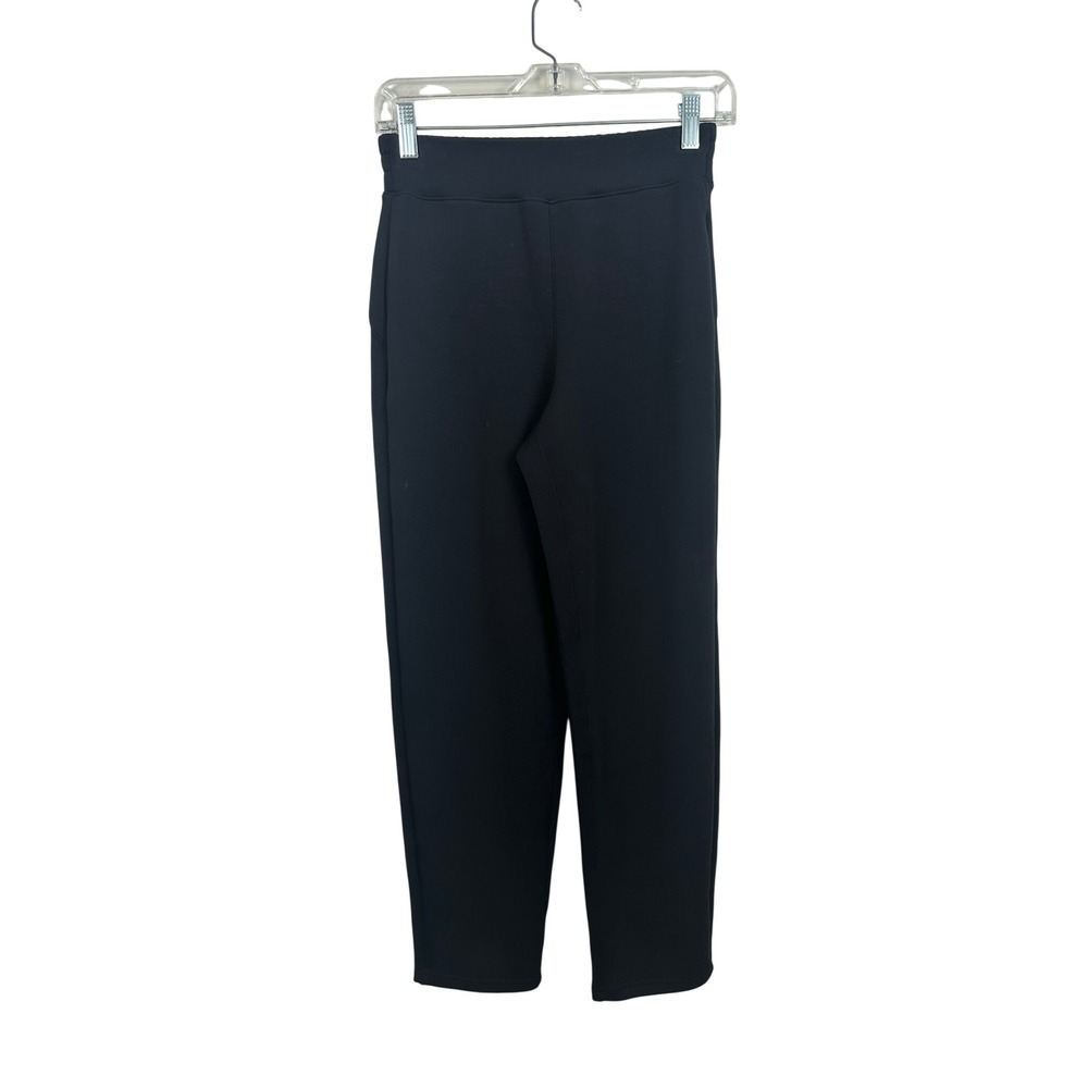 Spanx Tapered Pants Women XS Black Excellent AirEssentials High Rise‎ Athleisure